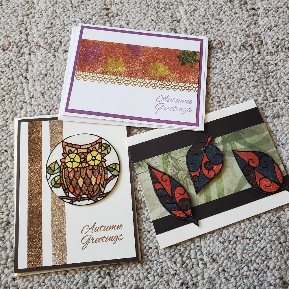 3 Handmade Cards